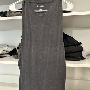 NOBULL dark heathered grey Sleeveless Tank Top